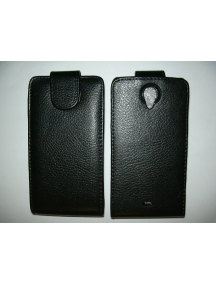 Funda solapa Sony Ericsson Xperia T LT30p negra