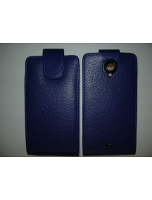 Funda solapa Sony Ericsson Xperia T LT30p azul