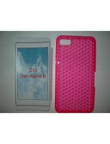 Funda TPU Blackberry Z10 rosa