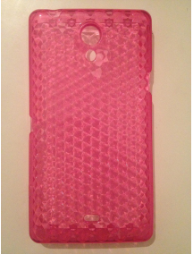 Funda TPU Sony Ericsson LT30p Xperia T rosa