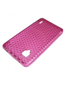 Funda TPU LG E975 Optimus G fucsia