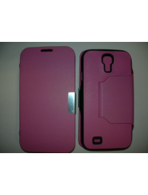 Funda libro trípode Samsung i9500 Galaxy S4 rosa