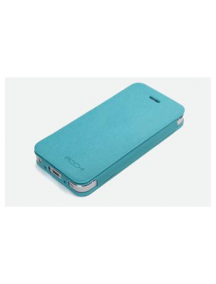 Funda libro Rock Apple iPhone 5 turquesa