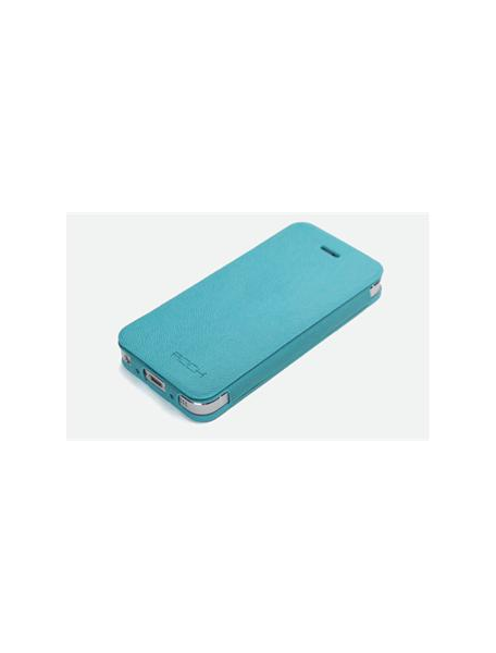 Funda libro Rock Apple iPhone 5 turquesa