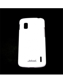Protector + lámina de display Jekod LG E960 Optimus Nexus blanca