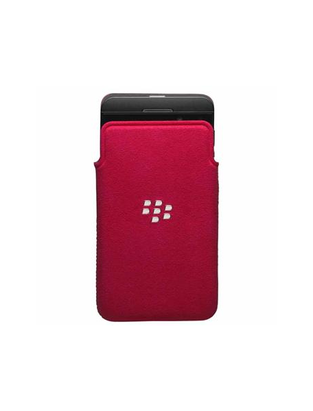 Funda microfibra Blackberry ACC-49282 roja Z10