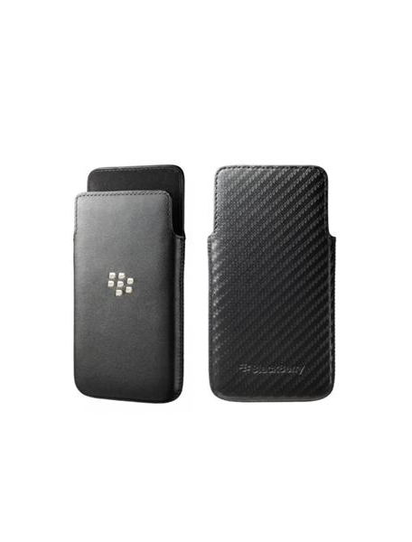 Funda de piel Blackberry ACC-49276 negra Z10