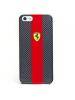 Funda Ferrari rígida Carbono - roja iPhone 5 FECBP5RE