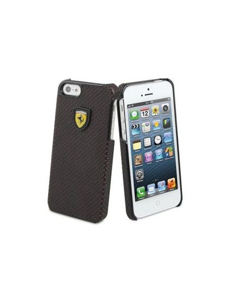 Funda Ferrari New Challange rígida iPhone 5 FECHFPHCP5 negra