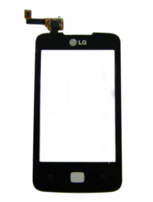 Ventana táctil LG E510 Optimus Hub negra