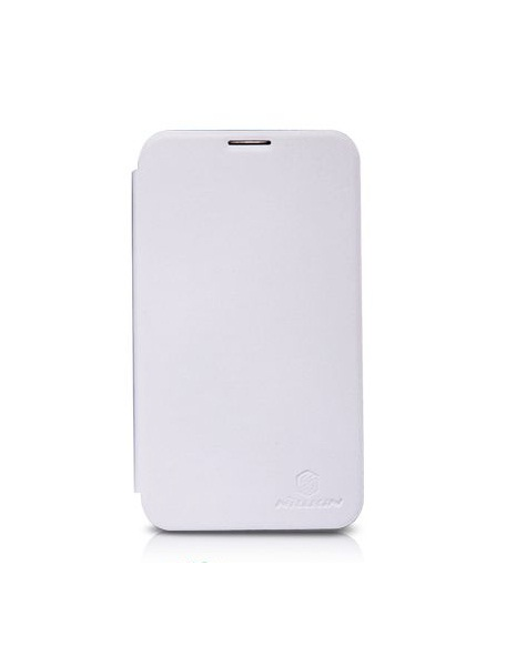 Funda libro de piel Nillkin Samsung N7100 Note 2 blanca