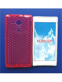 Funda TPU Sony Ericsson M35h Xperia SP C5303 rosa