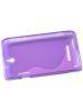 Funda TPU s-case Sony Ericsson C1505 Xperia E lila