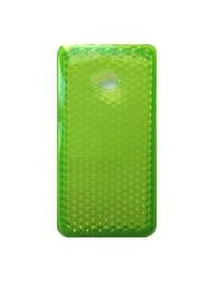 Funda TPU HTC One M7 verde