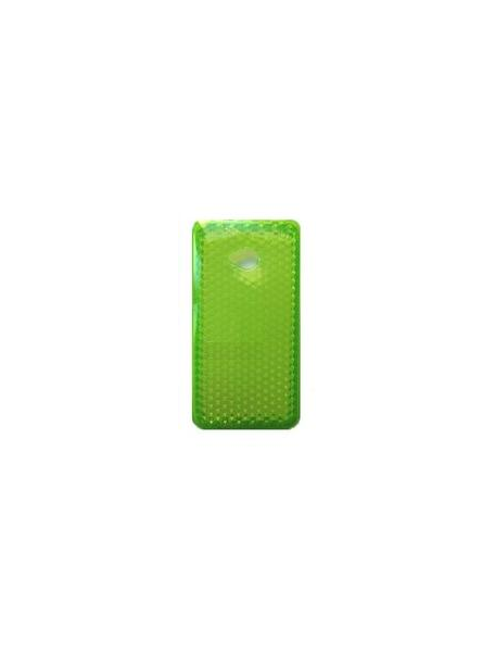 Funda TPU HTC One M7 verde