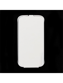 Funda solapa Samsung SAMS4CFWH Galaxy S4 i9500 blanca