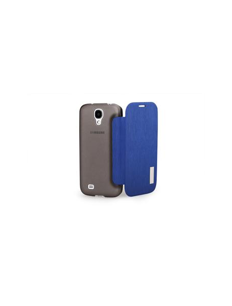 Funda libro Rock Elegant Samsung i9500 Galaxy S4 azul