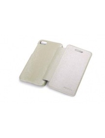 Funda libro Rock Blackberry Z10 crema