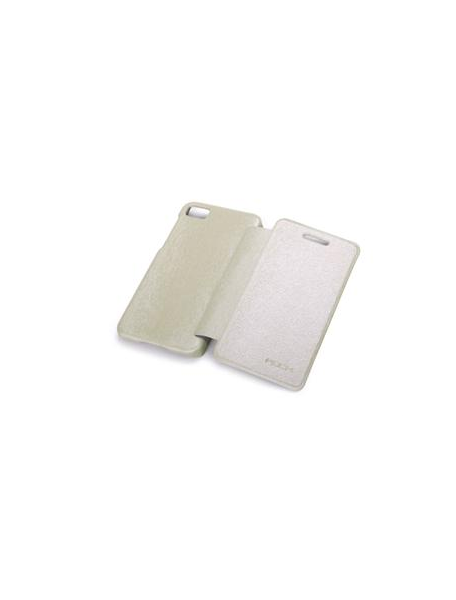 Funda libro Rock Blackberry Z10 crema