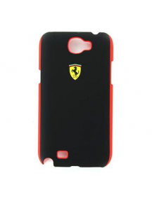 Funda Ferrari Scuderia rígida negra - roja Samsung N7100 FESCHCN