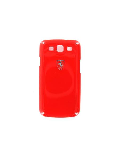 Funda Ferrari Metallic rígida roja Samsung Galaxy S3 FESIHCS3RE