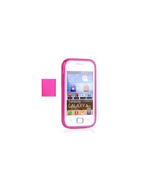 Funda TPU Samsung Galaxy Ace Duos S6802 rosa