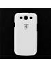 Funda ferrari Metallic rígida Blanca Samsung Galaxy S3 FESIHCS3W