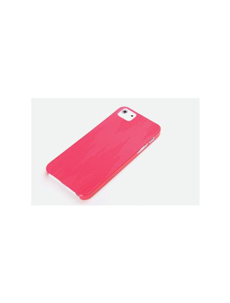 Funda textura extra rock covertura trasera rosa, iphone 5