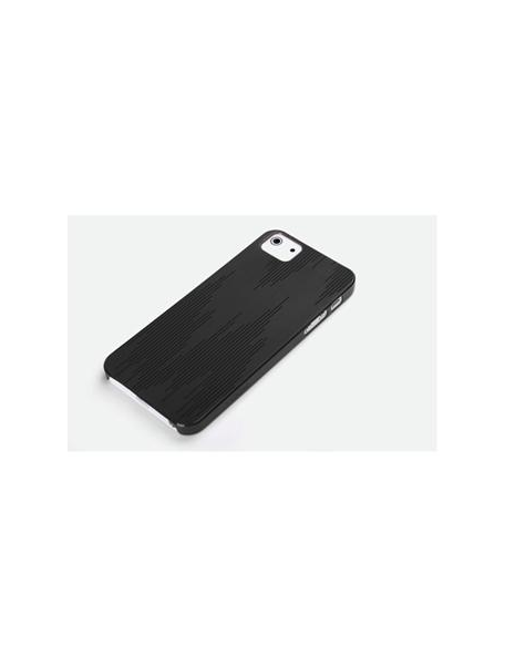 Funda textura extra rock covertura trasera negra, iphone 5