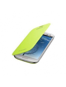 Funda libro Samsung EFC-1M7FME verde I8190 Galaxy S3 mini