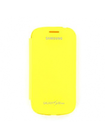 Funda libro Samsung EFC-1M7FYE Amarillo I8190 Galaxy S3 mini