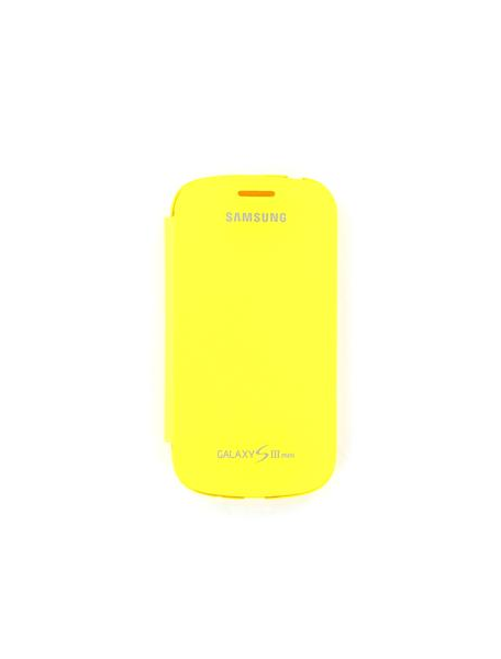 Funda libro Samsung EFC-1M7FYE Amarillo I8190 Galaxy S3 mini