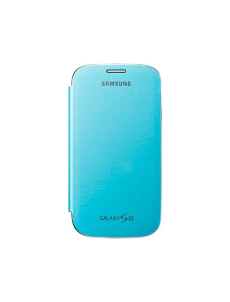 Funda libro Samsung EFC-1M7FLE azul celeste I8190 Galaxy S3 mini