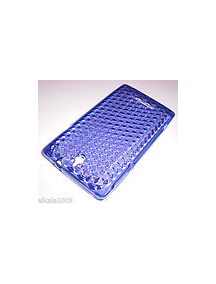 Funda TPU Sony Ericsson C1505 Xperia E azul