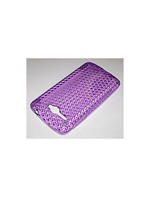 Funda TPU Alcatel 5035D, X'POP lila