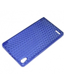 Funda TPU Huawei Ascend P6 Azul