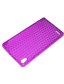 Funda TPU Huawei Ascend P6 Lila