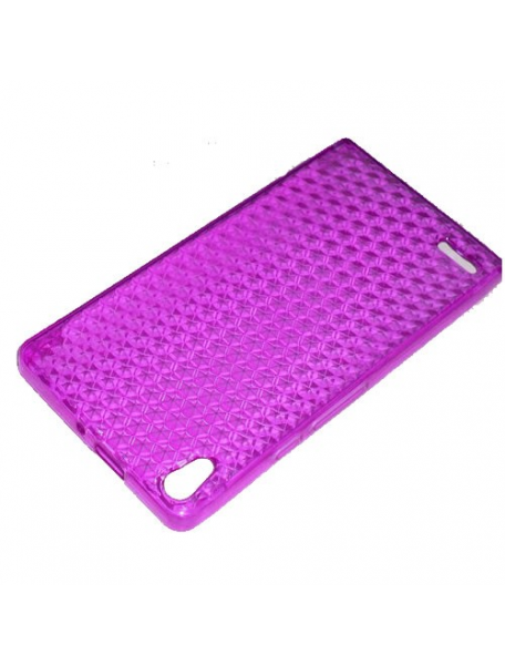 Funda TPU Huawei Ascend P6 Lila