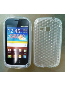 Funda TPU Samsung S6500 Galaxy Mini 2 transparente