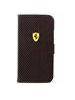 Funda libro Ferrari en piel Samsung Galaxy S4 i9500 FECHFPFLBK