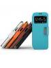 Funda libro Rock Flexible Samsung Galaxy S4 i9500 celeste